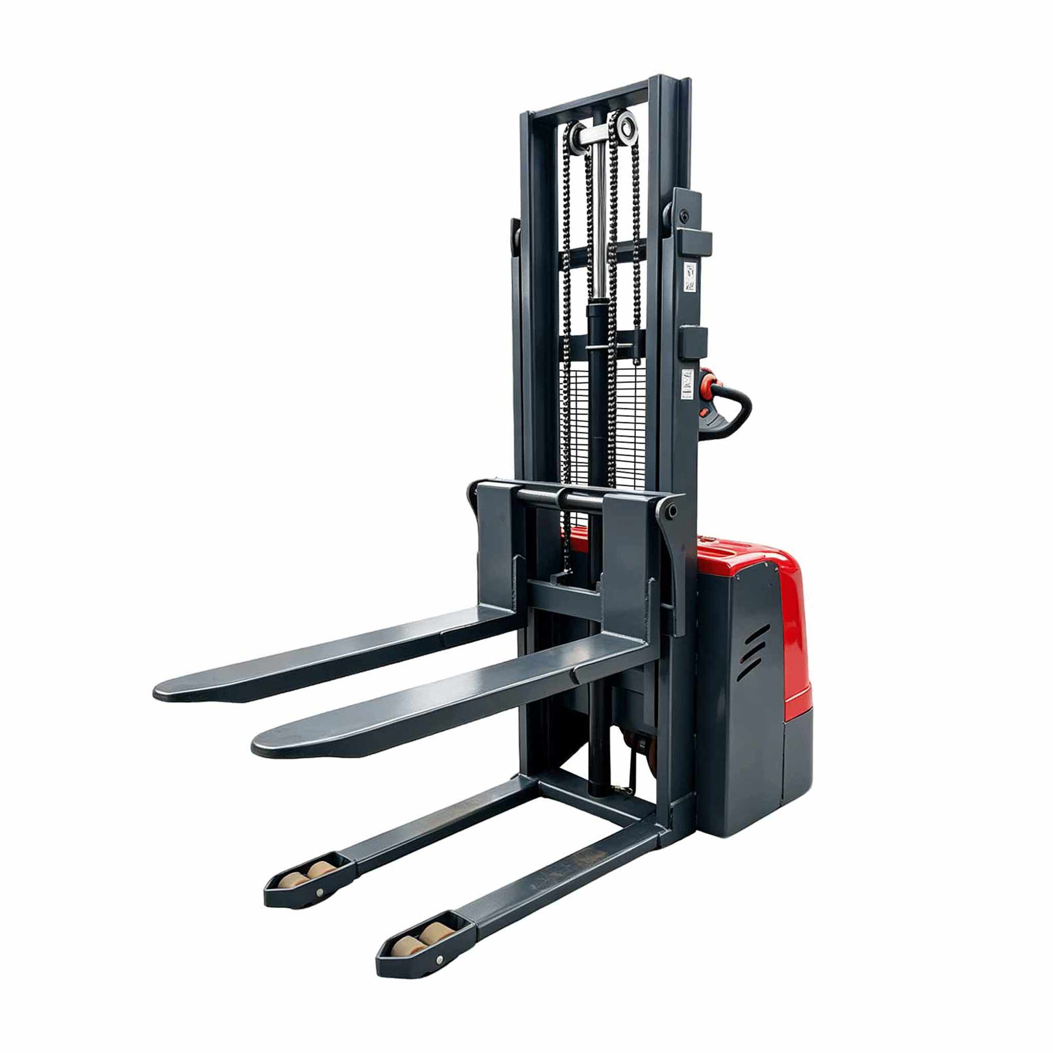 NovaFORKLIFT 4000lb warehouse stacker crane, electric stacker suitable for warehouse, storage room, back-end inventory handling, and general material handling scenarios