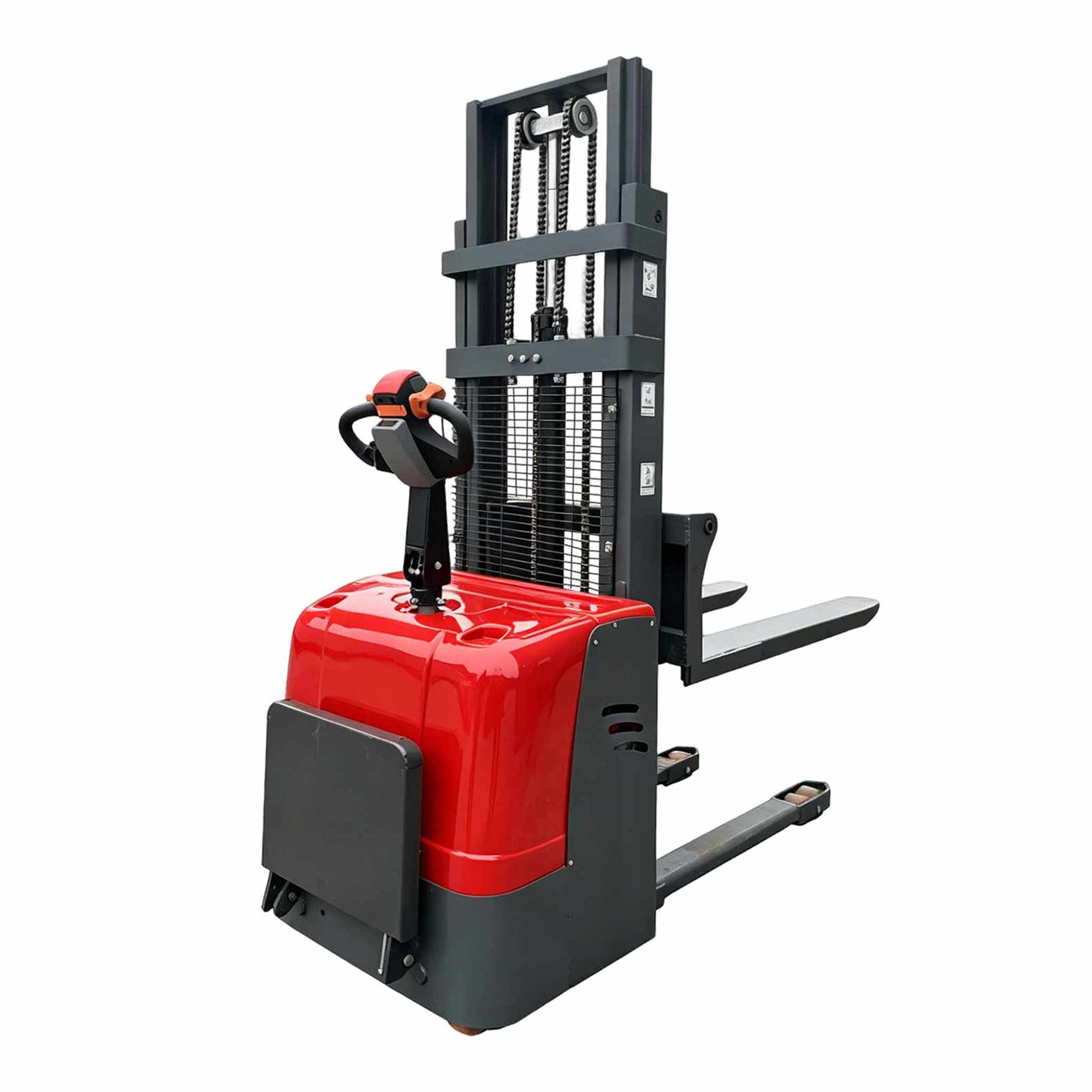 NovaFORKLIFT 3300lb warehouse narrow channel station driving electric stacker crane, electric stacker suitable for warehouse logistics, etc