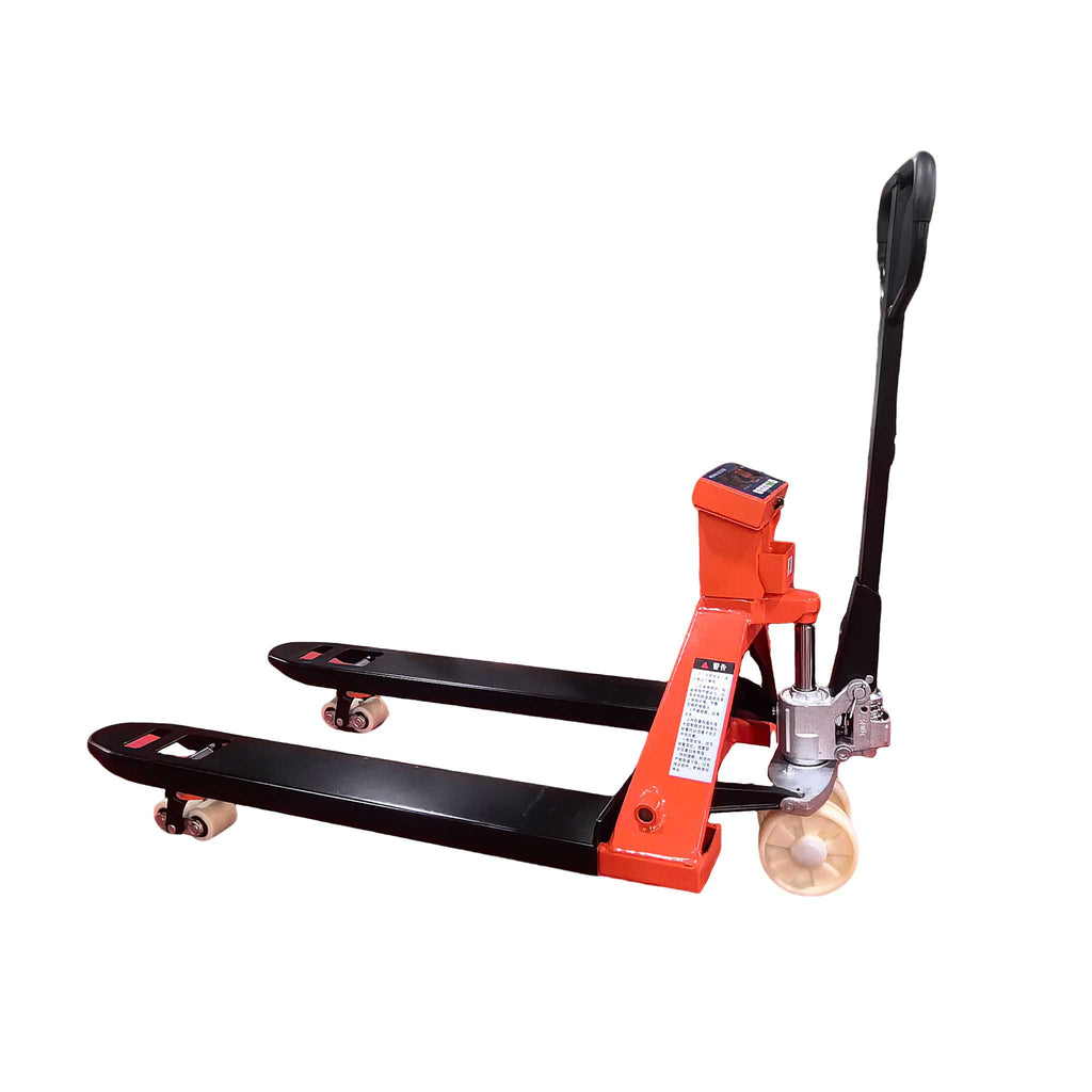 NovaFORKLIFT 6600 lbs Weighing Pallet Truck Heavy-Duty Digital Scale Hand Pallet Jack with LCD Display