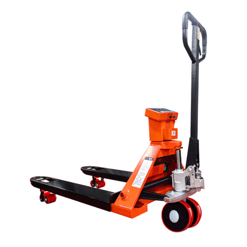NovaFORKLIFT Full Size Weighing Pallet Truck Heavy-Duty Digital Scale Hand Pallet Jack with LCD Display