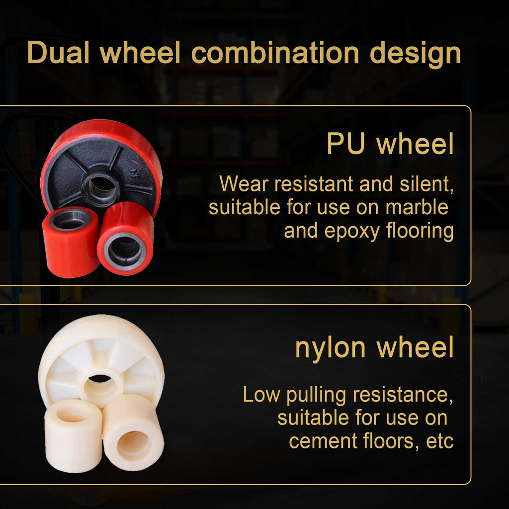 NovaFORKLIFT NovaFORKLIFT 4400 lbs Weighing Pallet Truck  Digital Scale Hand Pallet Jack with LCD Display