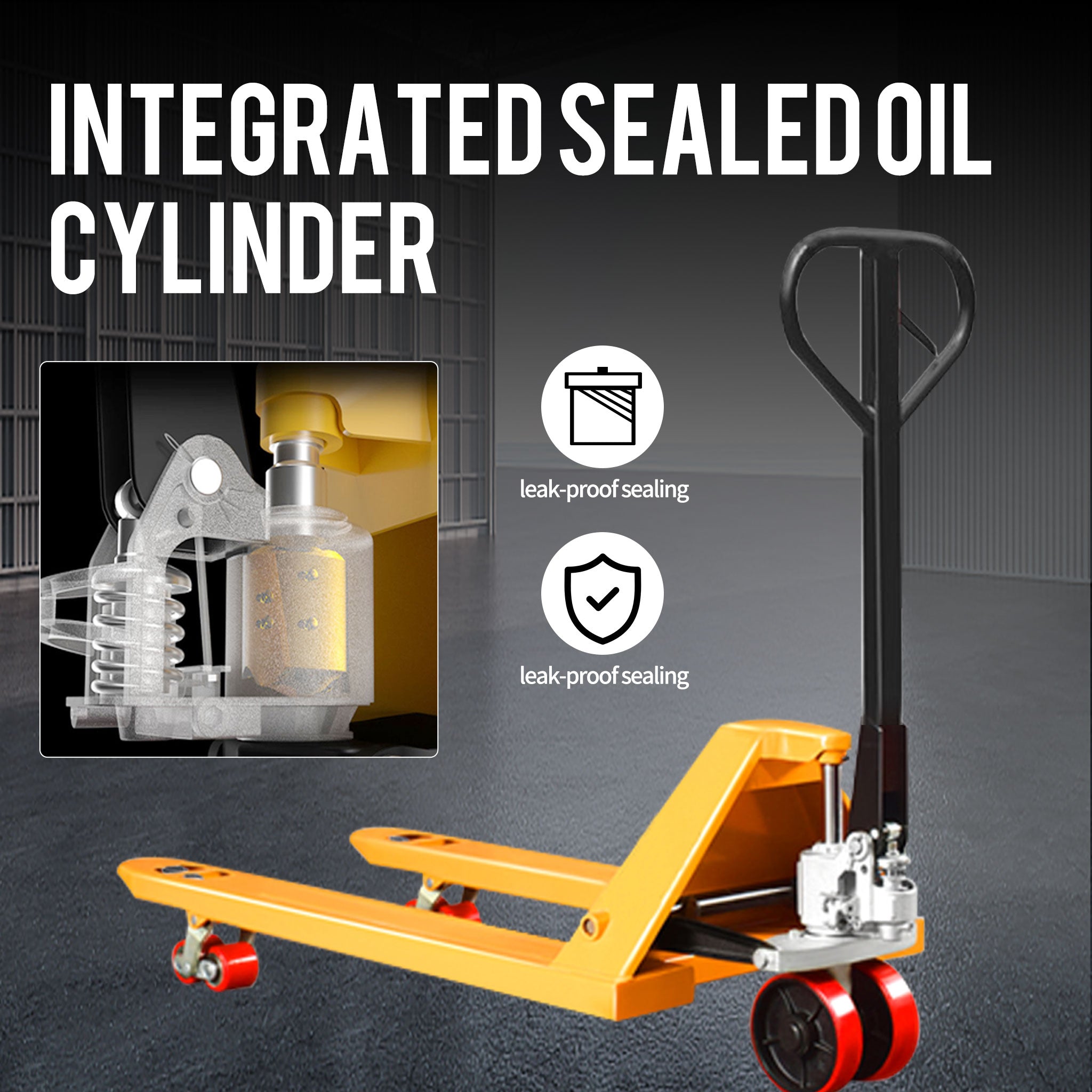 NovaFORKLIFT manual pallet truck 6600-pound hydraulic handcart wholesale hand pallet jack heavy-duty hydraulic pallet truck suitable for industrial warehouse material handling use