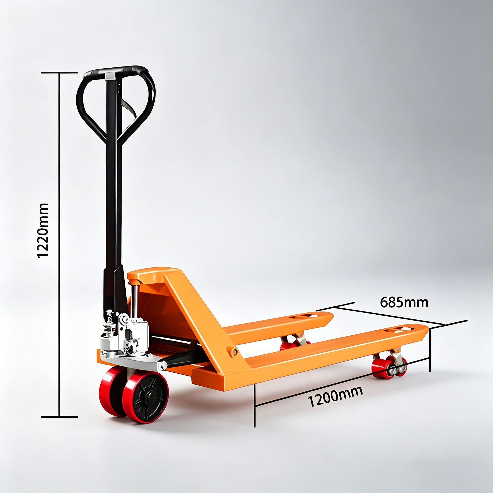 NovaFORKLIFT manual pallet truck 6600-pound hydraulic handcart wholesale hand pallet jack heavy-duty hydraulic pallet truck suitable for industrial warehouse material handling use