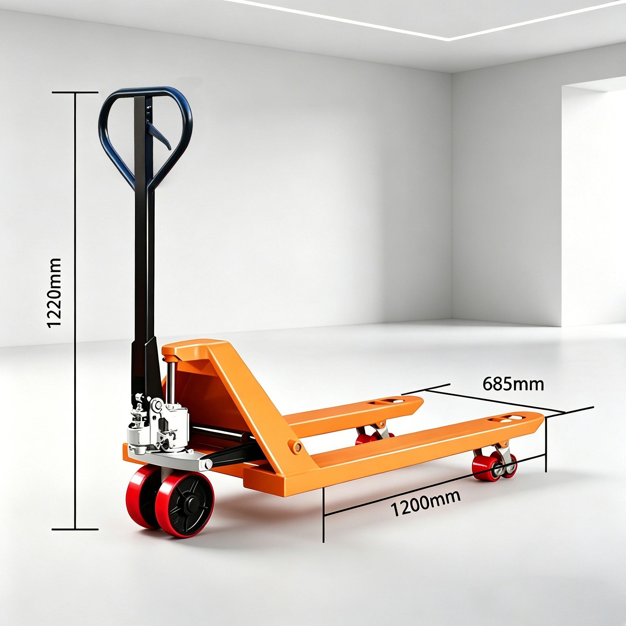 NOVAFORKLIFT 5500lbs Manual Pallet Truck Industrial Warehouse Handling