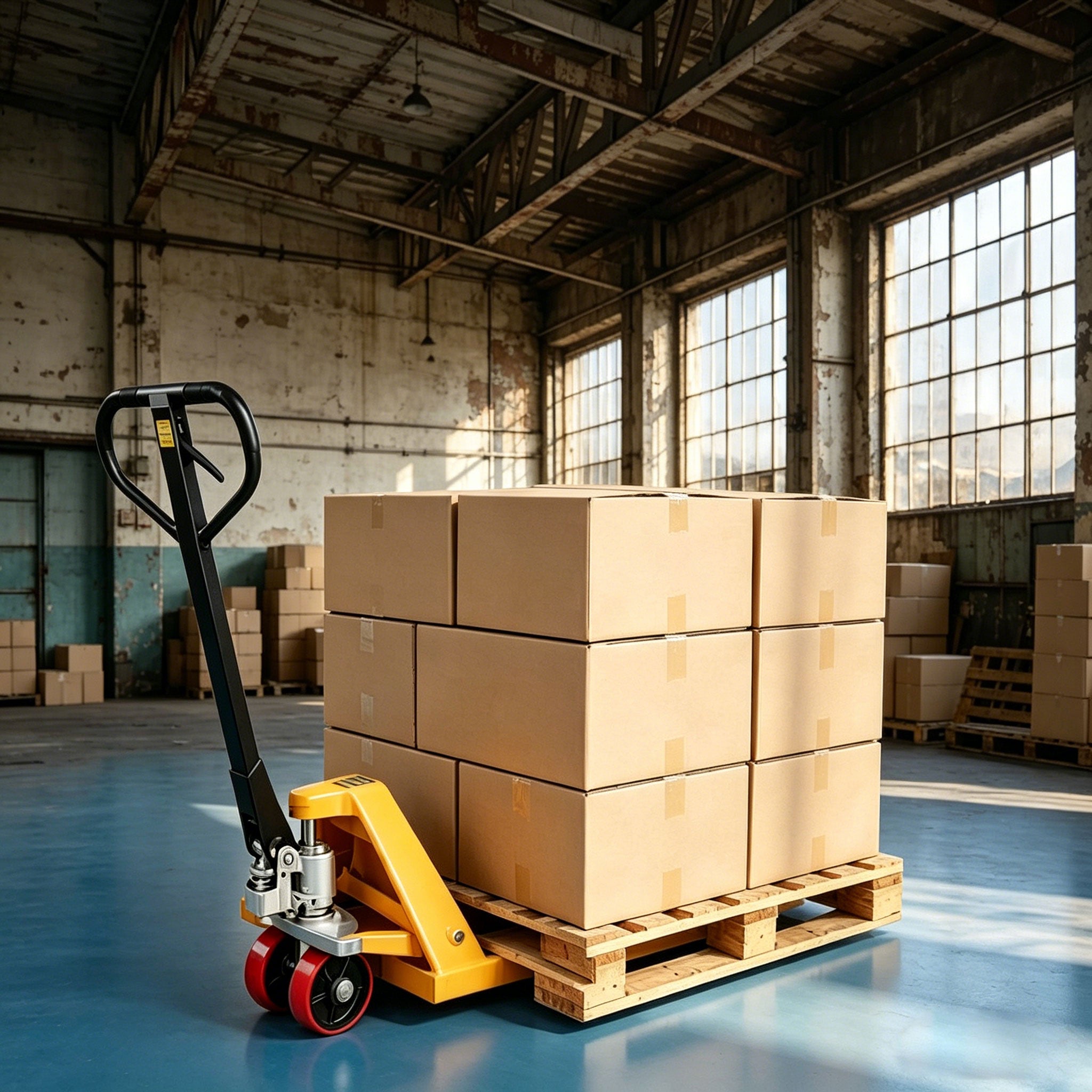 NOVAFORKLIFT warehouse industrial heavy-duty 11000lbs manual pallet truck hand pallet jack hydraulic manual forklift suitable for factory distribution center logistics transportation center