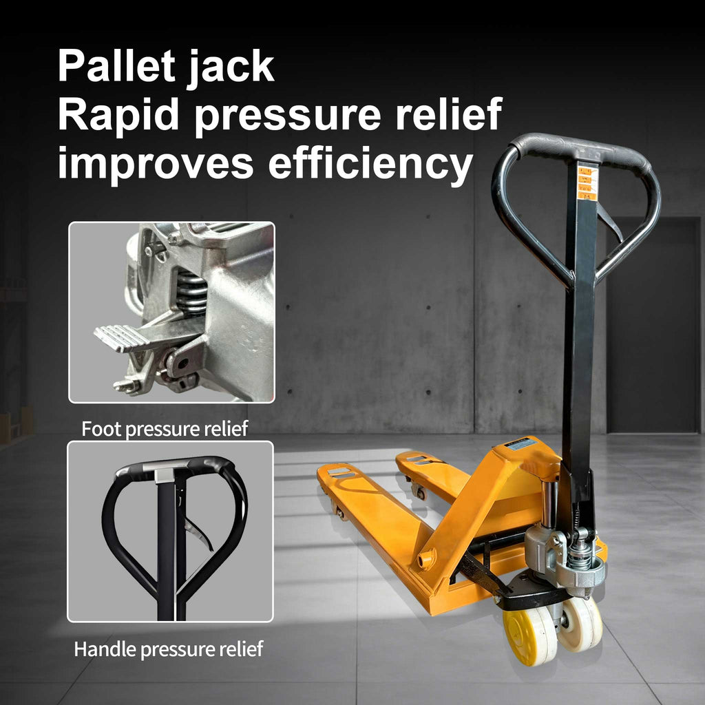 NOVAFORKLIFT 11000lbs Heavy-Duty Hydraulic Pallet Jack for Warehouse  Logistics