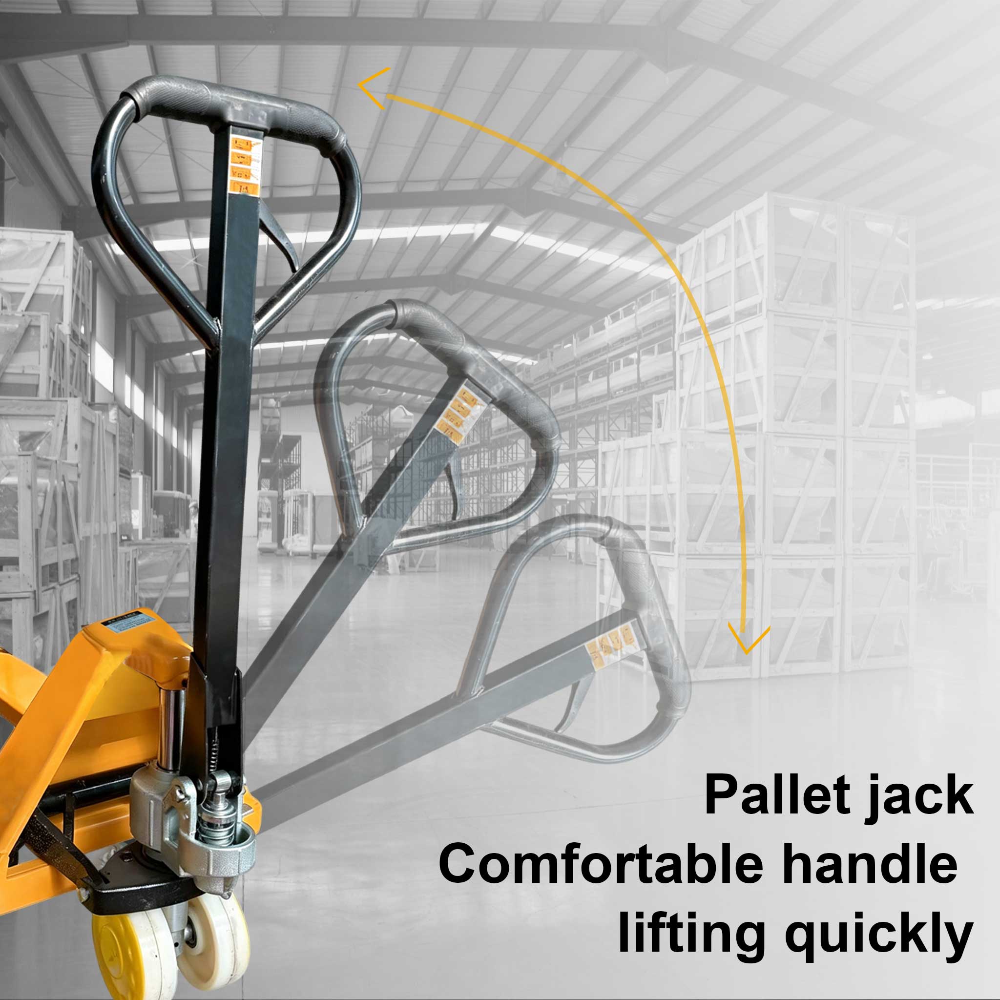 NOVAFORKLIFT 11000lbs Heavy-Duty Hydraulic Pallet Jack for Warehouse  Logistics