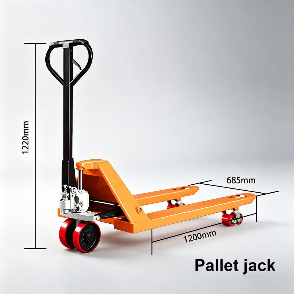 NovaFORKLIFT 6600lb Heavy-Duty Manual Pallet Jack for Warehouse Industrial Use