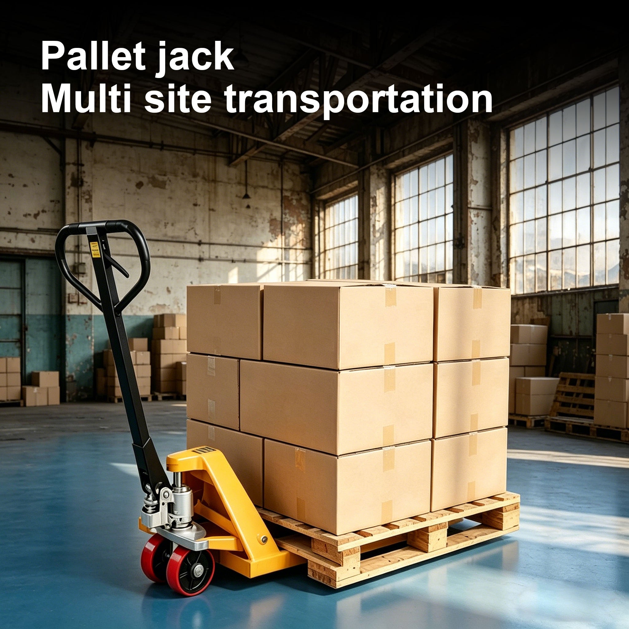 NOVAFORKLIFT 11000lbs Heavy-Duty Hydraulic Pallet Jack for Warehouse  Logistics