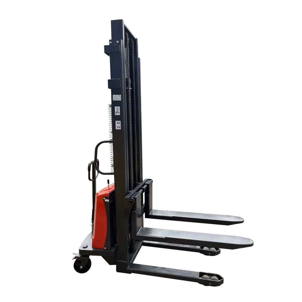 NovaFORKLIFT 4400 lbs Industrial Semi-Electric Stacker for Heavy-Duty Use