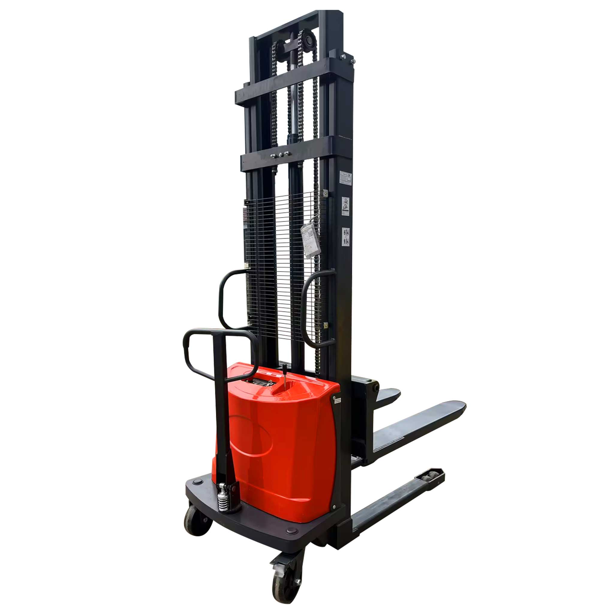 NovaFORKLIFT  3300 lbs Semi-Electric Stacker for Warehouse Material Handling