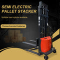 NovaFORKLIFT Semi-Electric Pallet Stacker Heavy-Duty Industrial Warehouse & Logistics